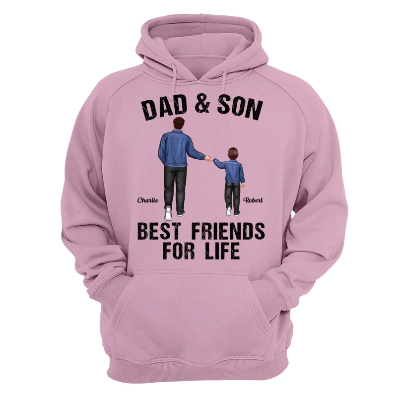 Dad Grandpa Kids Punch Hands Best Friends For Life Personalized Shirt - Image 15