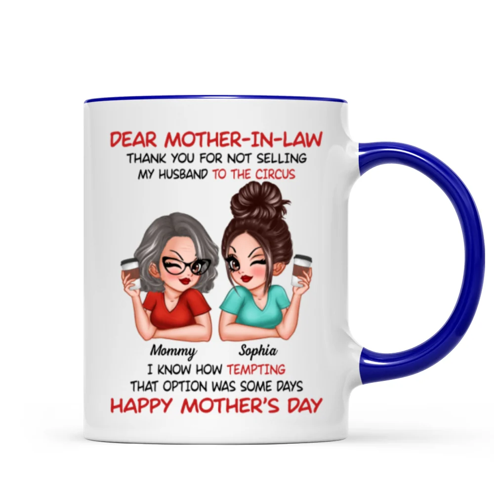 Dear My Mother-in-law Happy Mother's Day Personalized Mug - Image 9