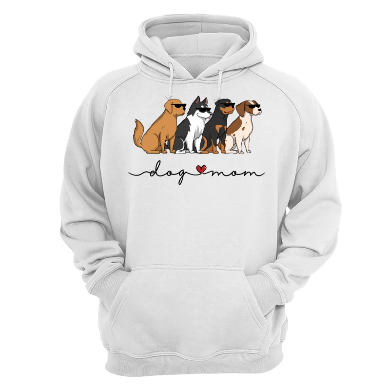 Dog Mom Simple Cool Dog Gift For Dog Lover Personalized Shirt - Image 13
