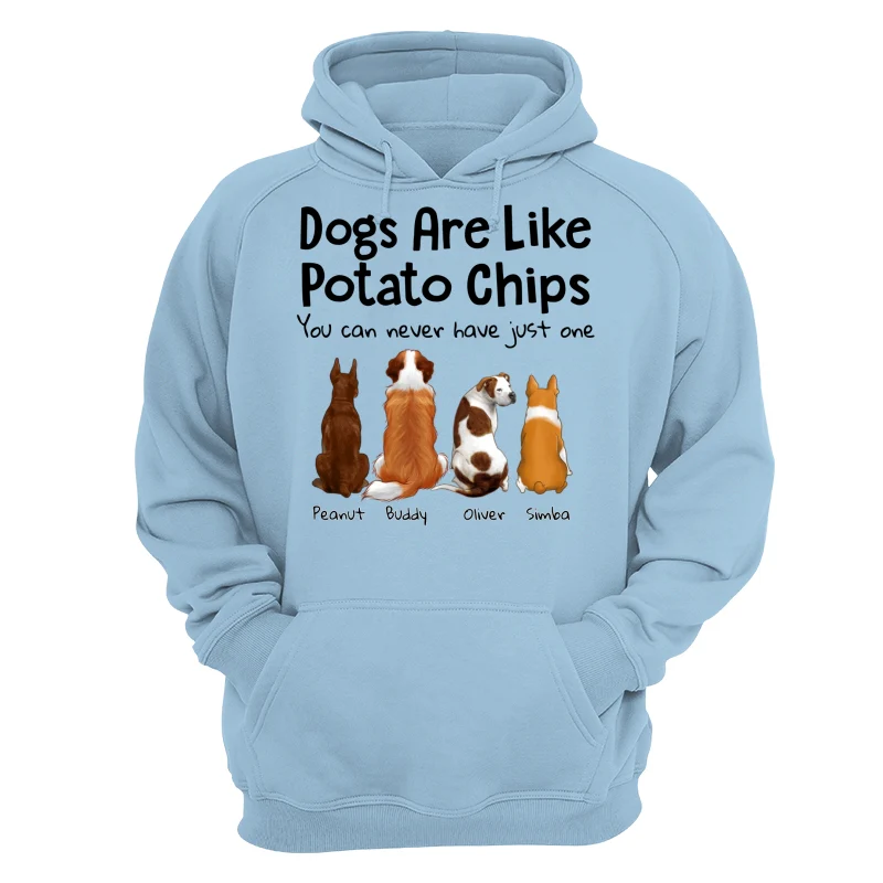 Dogs Cats Like Potato Chips Dog Cat Back View Pet Love Gift Personalized Shirt - Image 16