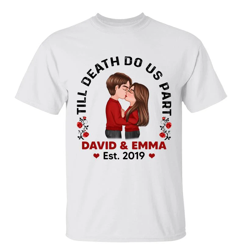 Doll Couple Kissing Together Since Personalized Shirt