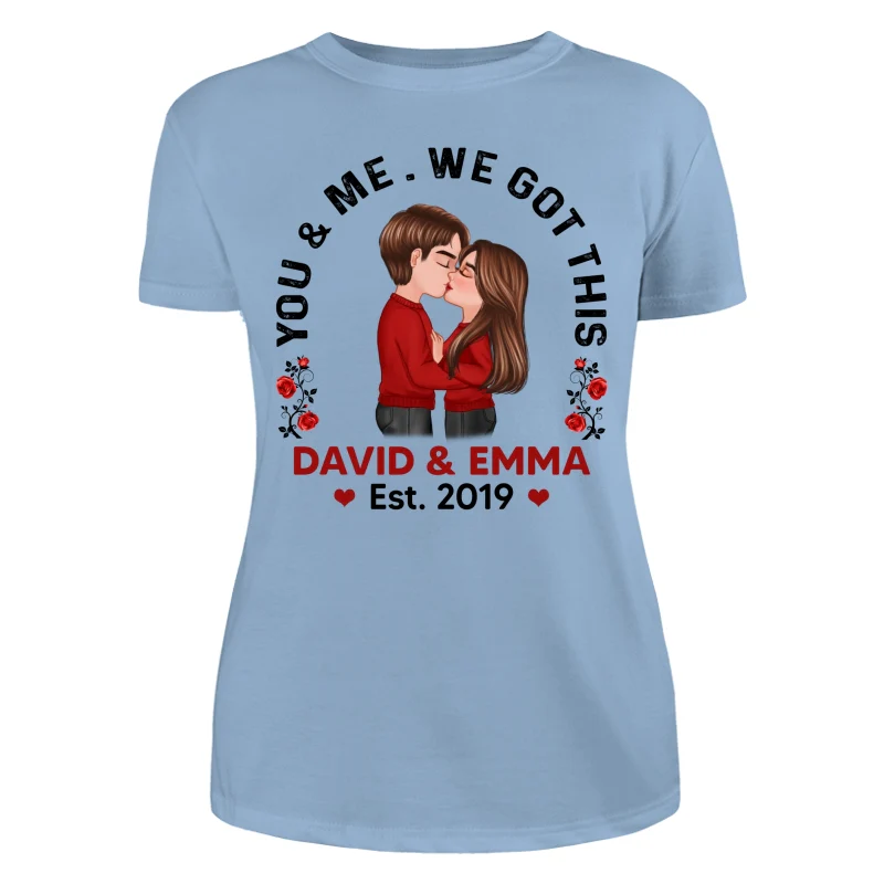 Doll Couple Kissing Together Since Personalized Shirt - Image 12