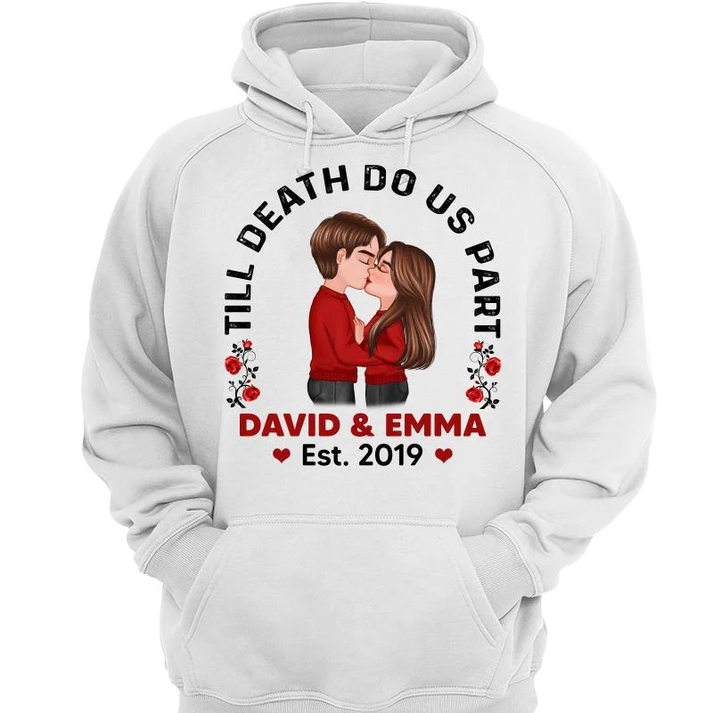 Doll Couple Kissing Together Since Personalized Shirt - Image 3