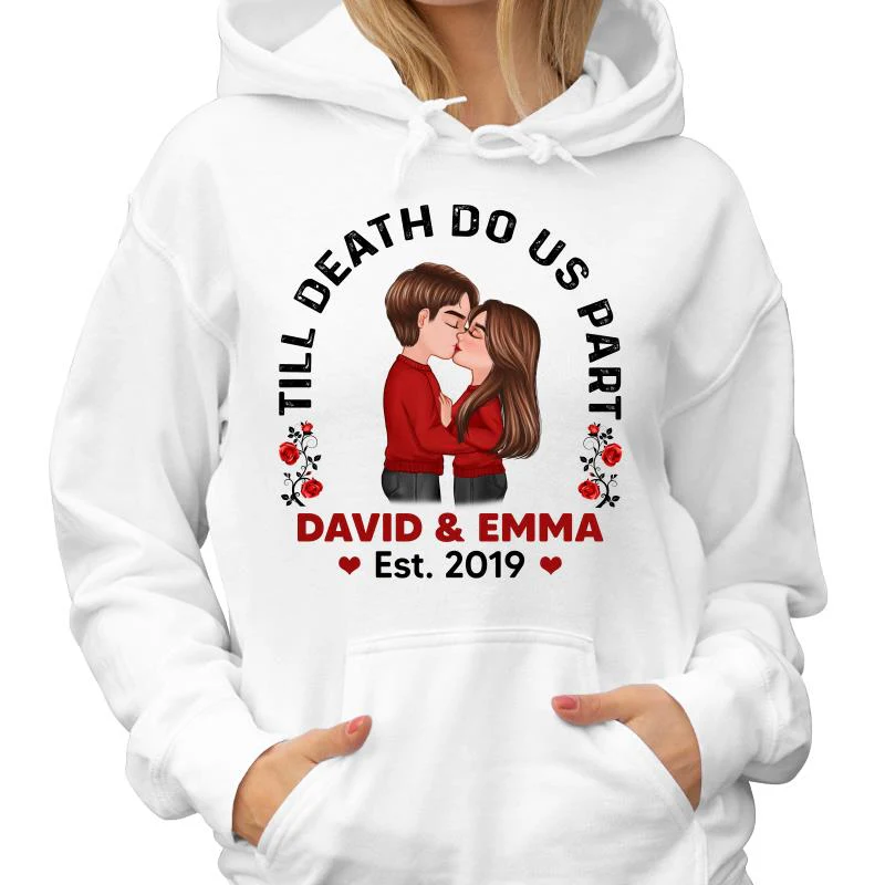 Doll Couple Kissing Together Since Personalized Shirt - Image 4