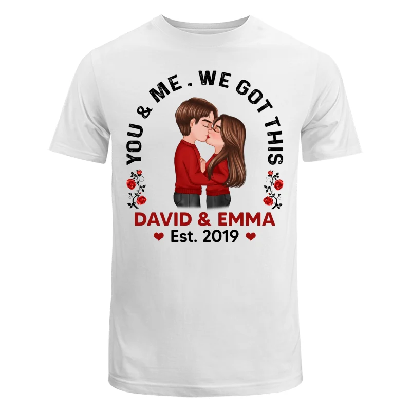 Doll Couple Kissing Together Since Personalized Shirt - Image 5