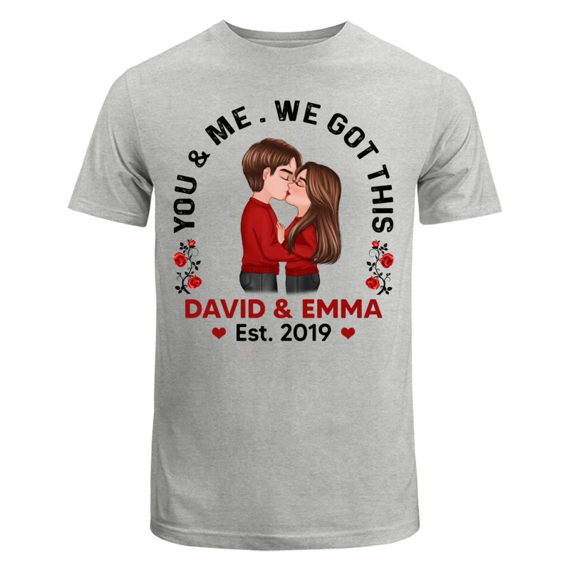 Doll Couple Kissing Together Since Personalized Shirt - Image 6