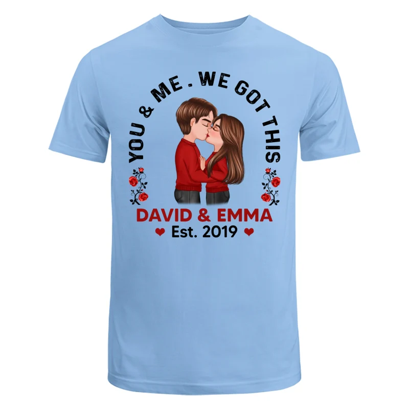Doll Couple Kissing Together Since Personalized Shirt - Image 8