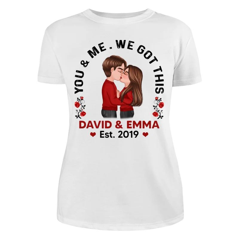 Doll Couple Kissing Together Since Personalized Shirt - Image 9