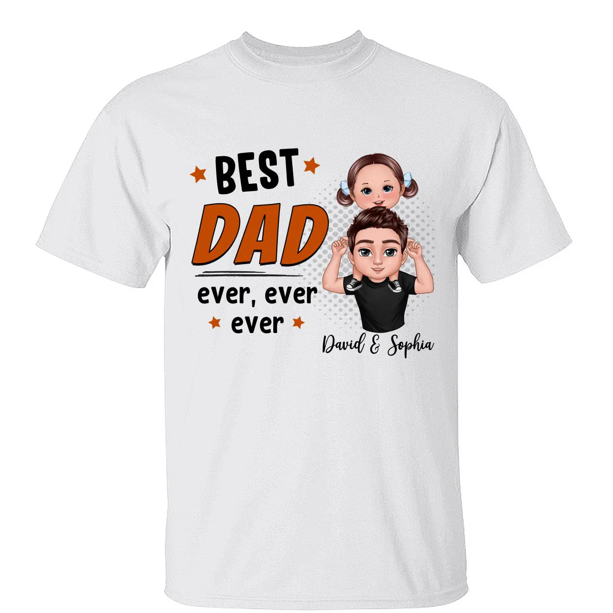 Doll Dad And Kid Piggyback This Dad Belongs To Doll Kids Personalized Shirt