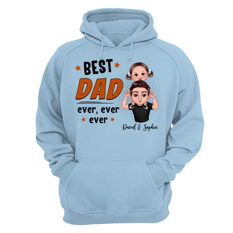Doll Dad And Kid Piggyback This Dad Belongs To Doll Kids Personalized Shirt - Image 16