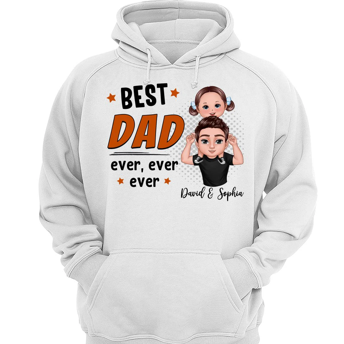 Doll Dad And Kid Piggyback This Dad Belongs To Doll Kids Personalized Shirt - Image 3