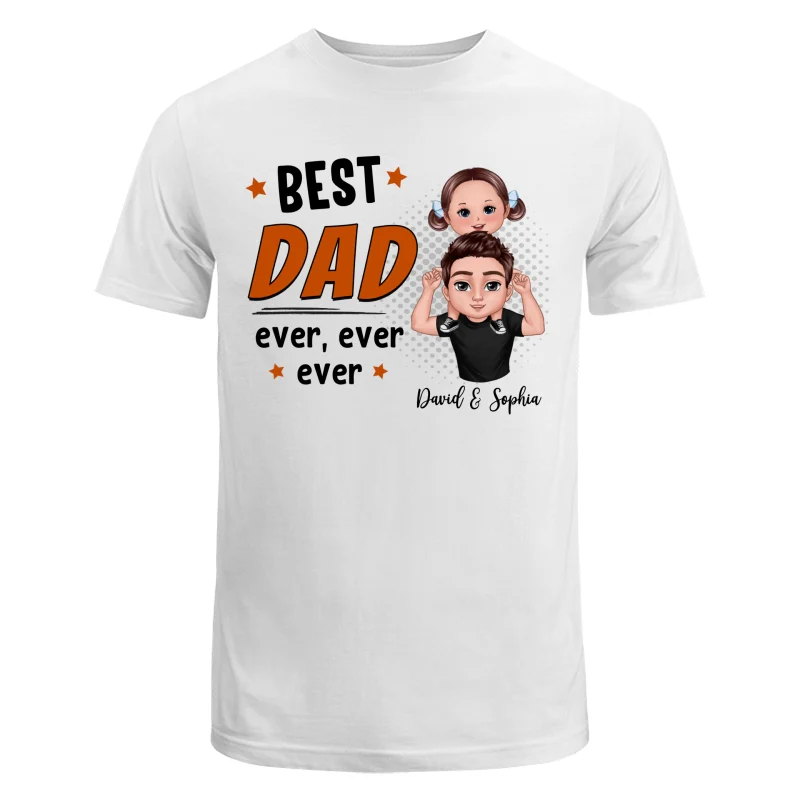 Doll Dad And Kid Piggyback This Dad Belongs To Doll Kids Personalized Shirt - Image 5