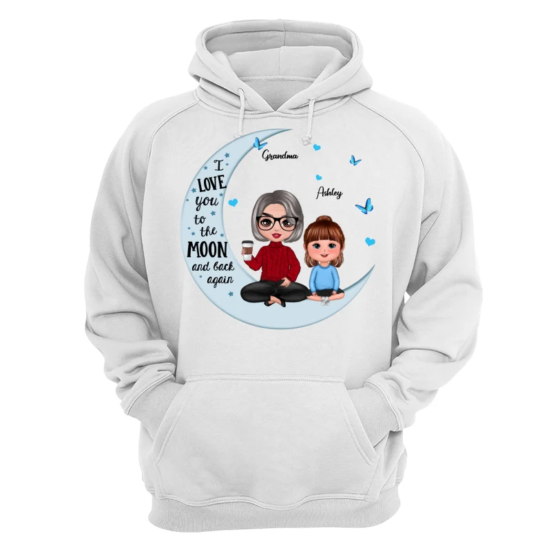 Doll Grandma Grandkids Blue Moon Personalized Shirt - Image 13