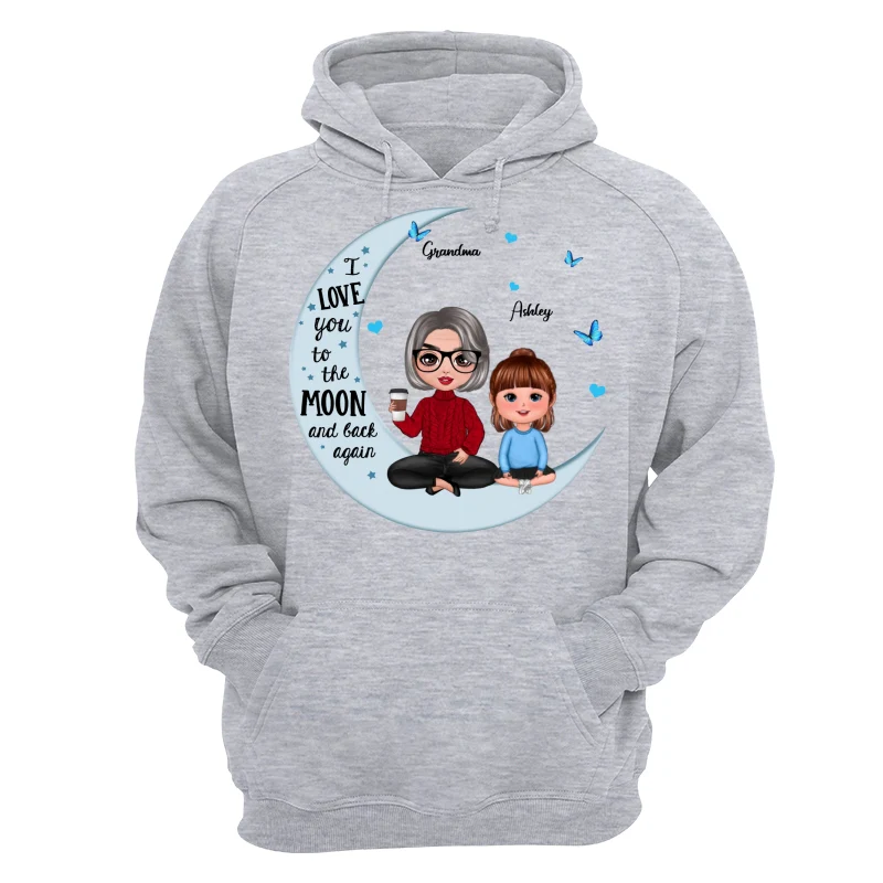 Doll Grandma Grandkids Blue Moon Personalized Shirt - Image 14