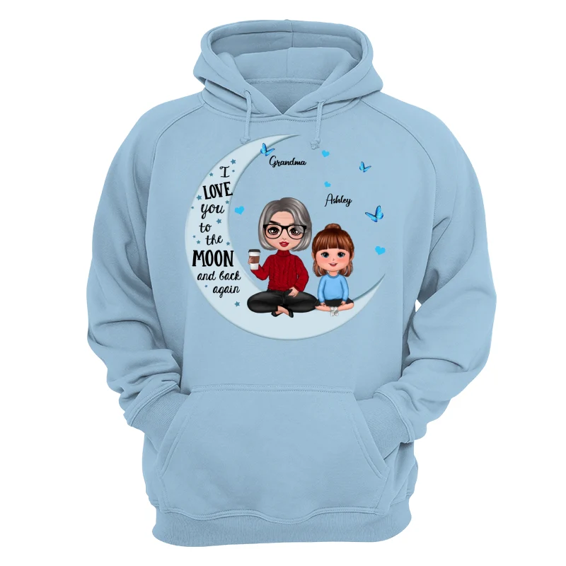 Doll Grandma Grandkids Blue Moon Personalized Shirt - Image 16