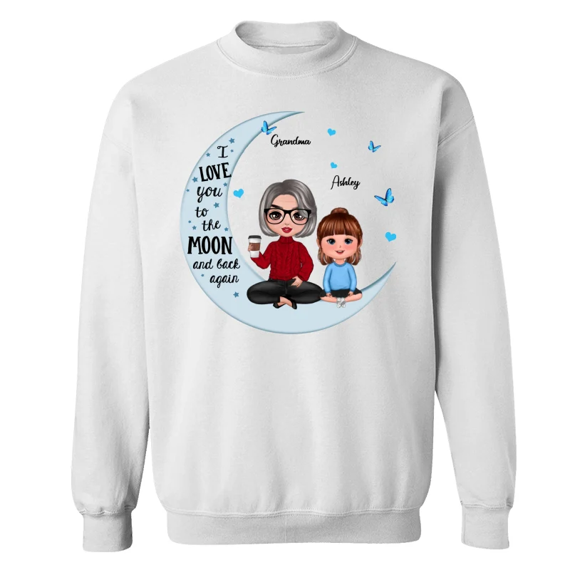 Doll Grandma Grandkids Blue Moon Personalized Shirt - Image 17
