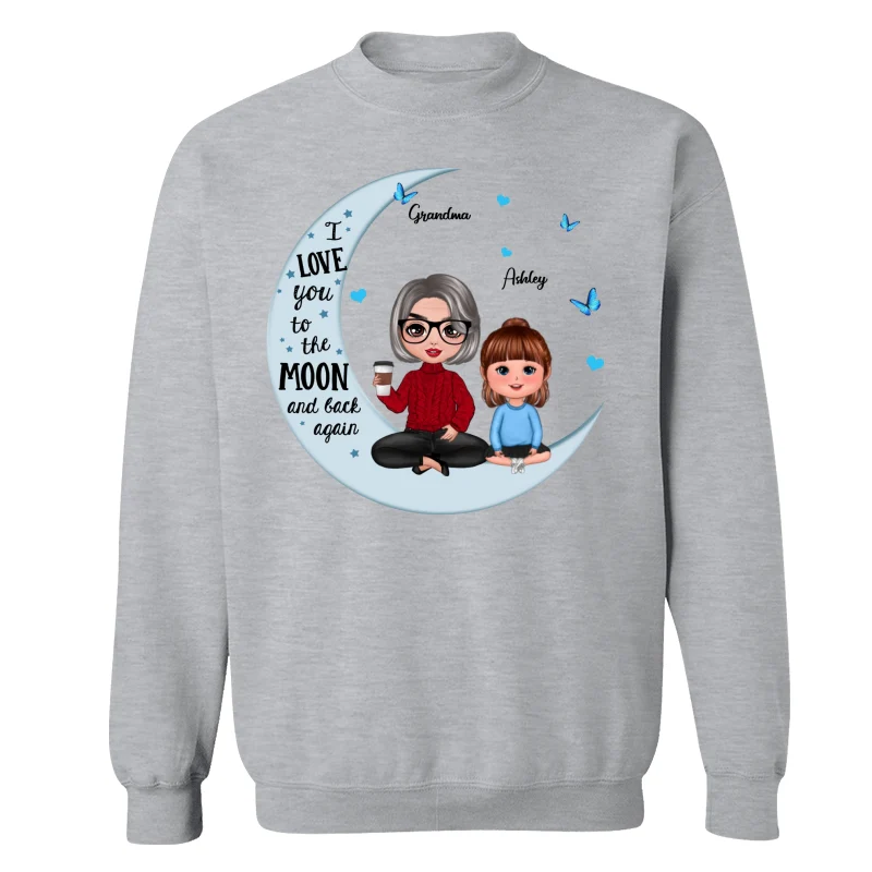 Doll Grandma Grandkids Blue Moon Personalized Shirt - Image 18