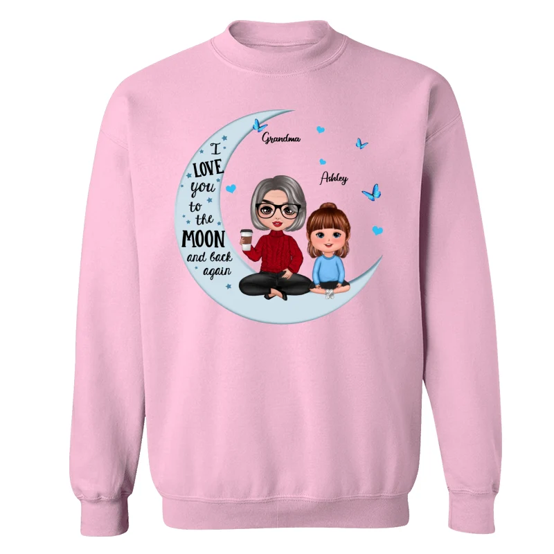Doll Grandma Grandkids Blue Moon Personalized Shirt - Image 19