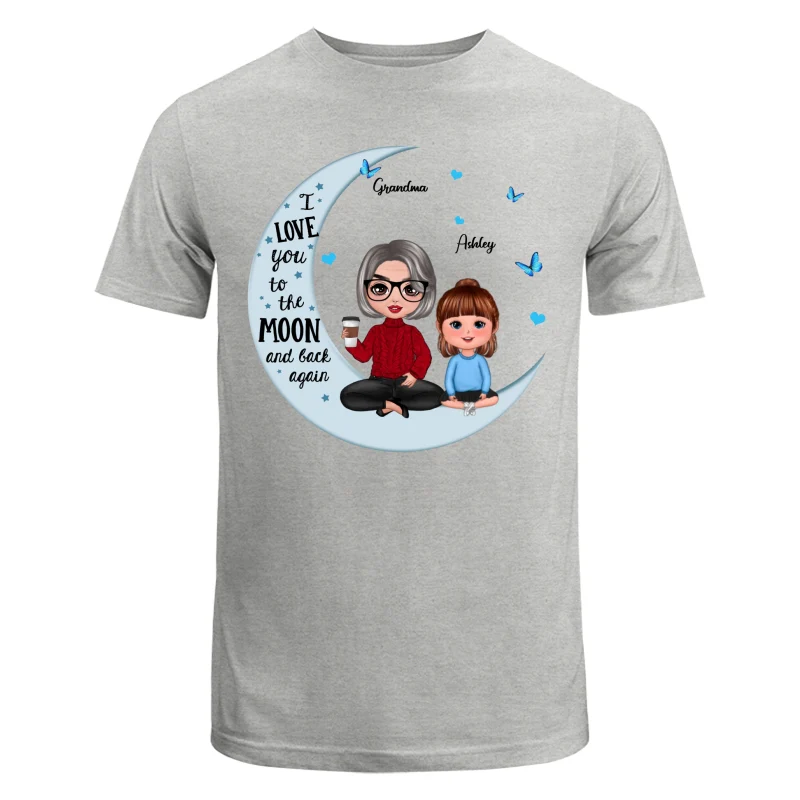 Doll Grandma Grandkids Blue Moon Personalized Shirt - Image 6