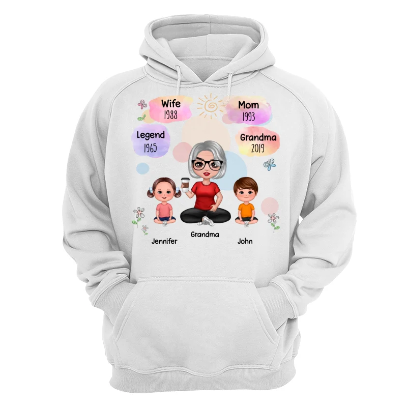 Doll Grandma Grandkids Legend Personalized Shirt - Image 13