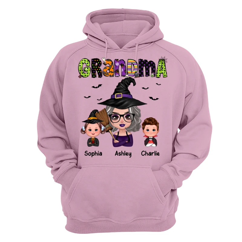 Doll Grandma Halloween Pattern Personalized Shirt - Image 15
