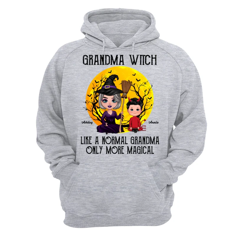 Doll Grandma Witch Like Normal Grandma Only More Magical Personalized Shirt - Image 10