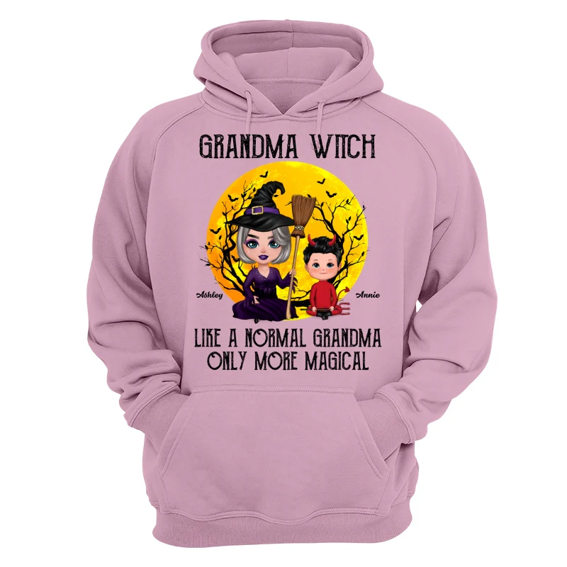 Doll Grandma Witch Like Normal Grandma Only More Magical Personalized Shirt - Image 11