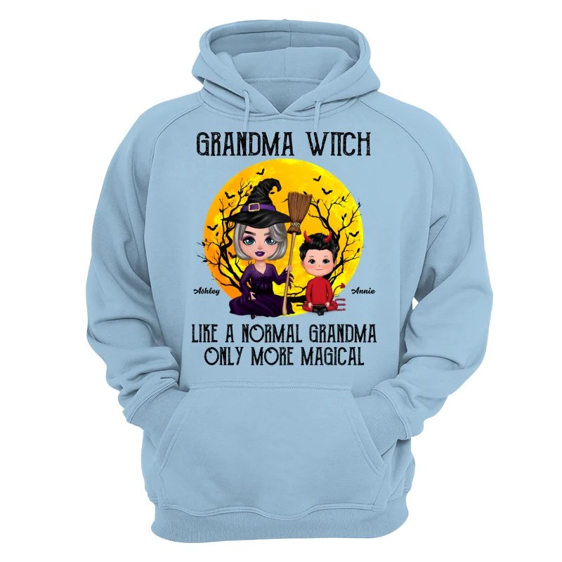 Doll Grandma Witch Like Normal Grandma Only More Magical Personalized Shirt - Image 12