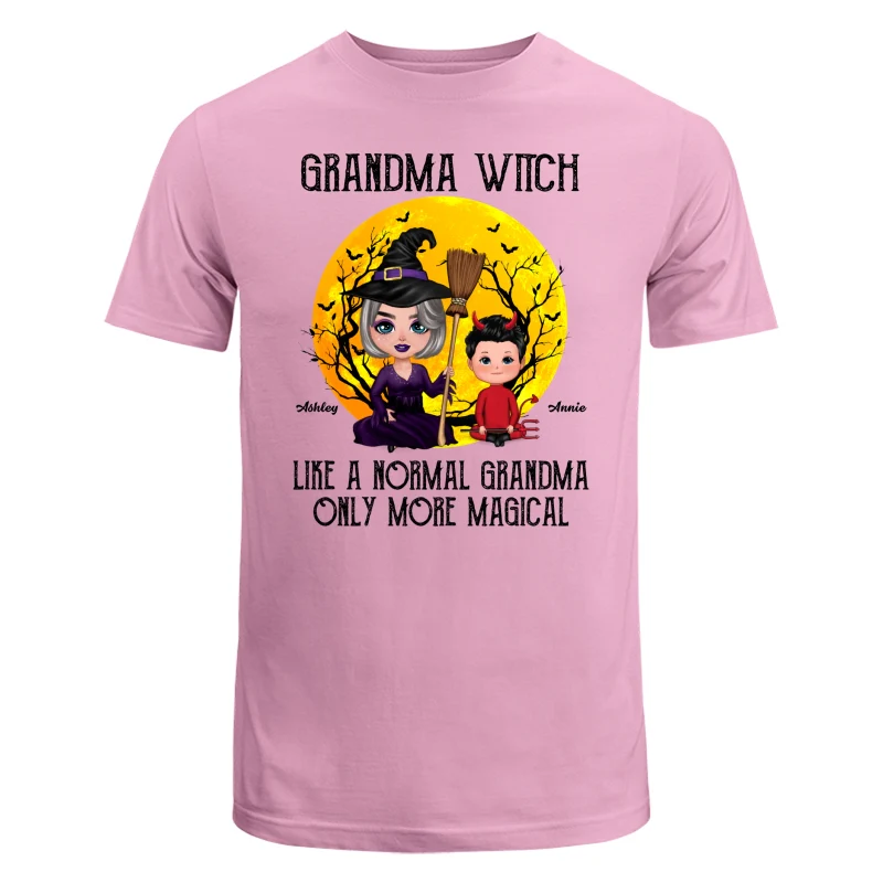 Doll Grandma Witch Like Normal Grandma Only More Magical Personalized Shirt - Image 3
