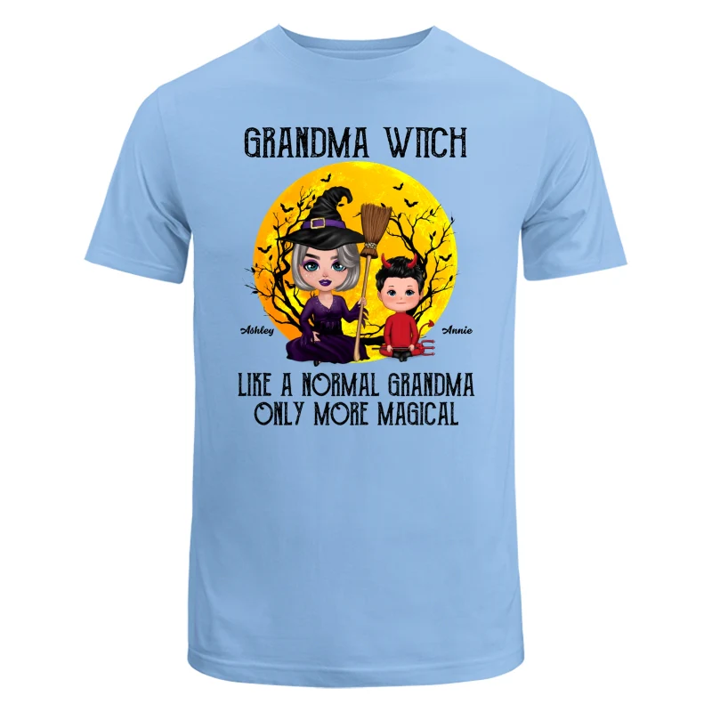 Doll Grandma Witch Like Normal Grandma Only More Magical Personalized Shirt - Image 4