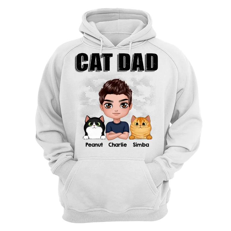 Doll Man Cat Dad Gift For Cat Lovers Personalized Shirt - Image 13