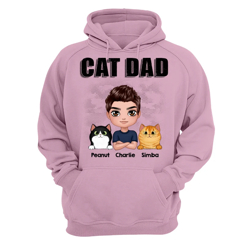 Doll Man Cat Dad Gift For Cat Lovers Personalized Shirt - Image 15