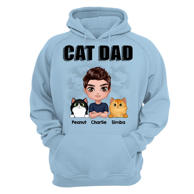 Doll Man Cat Dad Gift For Cat Lovers Personalized Shirt - Image 16