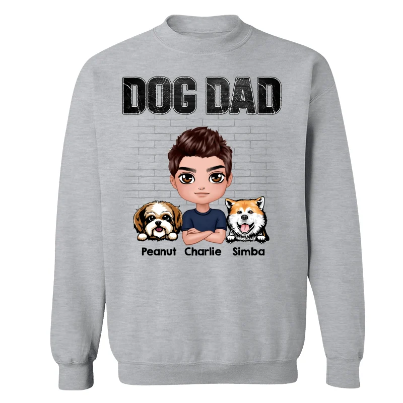 Doll Man Dog Dad Gift For Dog Lovers Personalized Shirt - Image 17