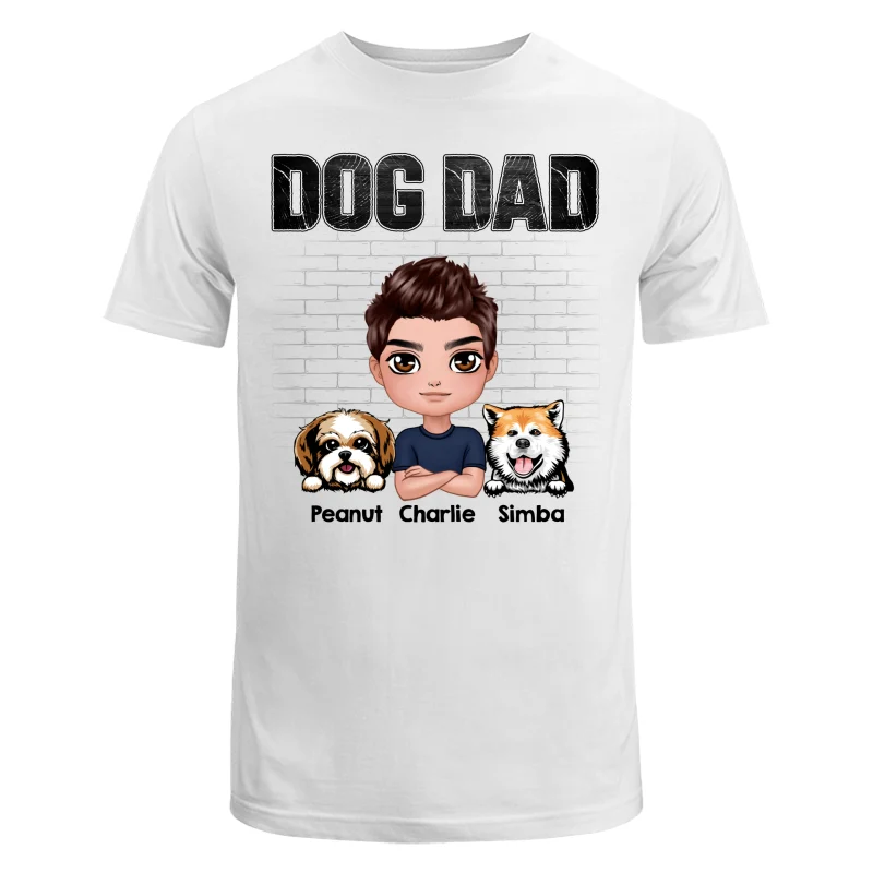 Doll Man Dog Dad Gift For Dog Lovers Personalized Shirt - Image 6