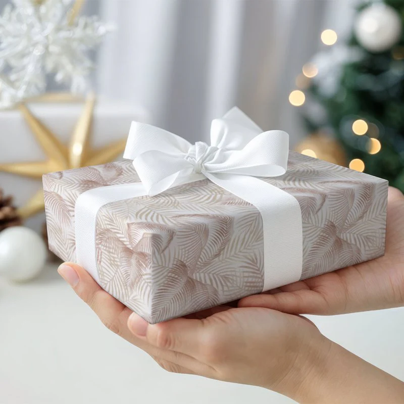 Dried Leaves Gift Wrapping Paper - Image 5