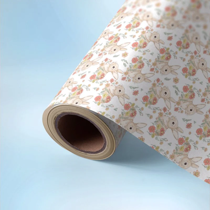Easter Daydreaming Bunny Gift Wrapping Paper - Image 2