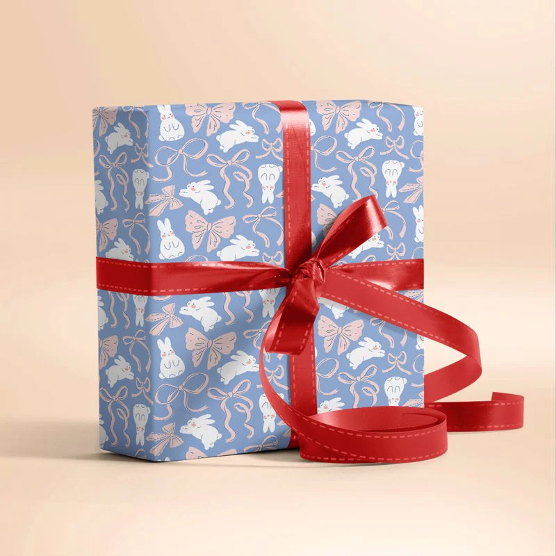Easter Sweet Bunny Gift Wrapping Paper - Image 3