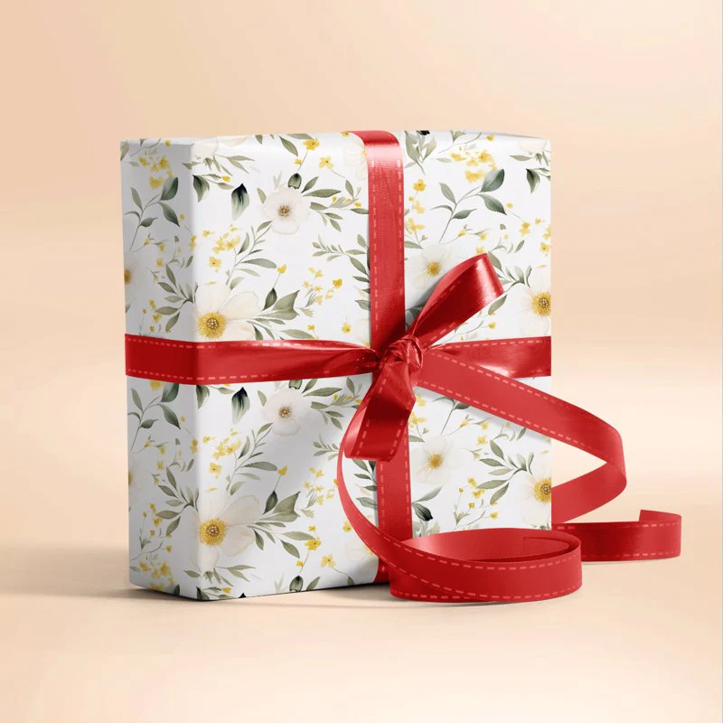 Ethereal Wildflowers Gift Wrapping Paper - Image 3