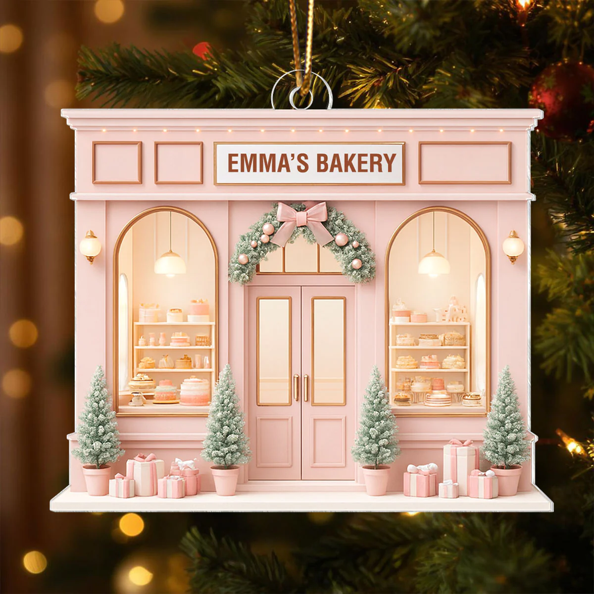Every Day Smells Like Fresh Bread – Personalized Acrylic Ornament – Perfect Gift for Bakery Owners - Image 7