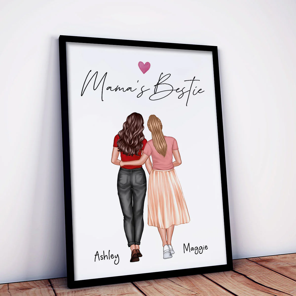 Everything I Am Is Because Of You Gift Personalized Poster - Image 5