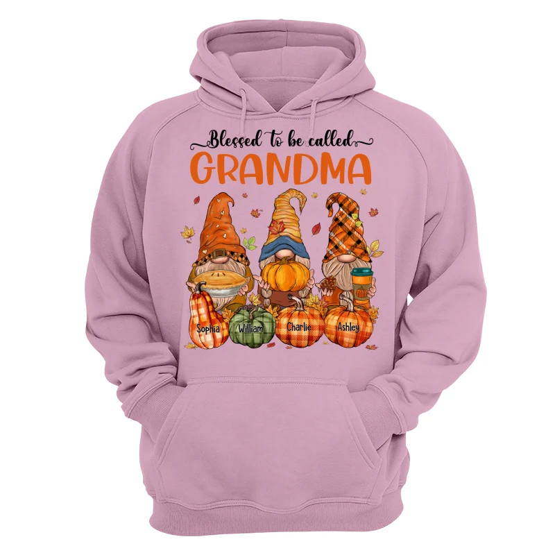 Fall Season Autumn Gnomes Pumpkins Personalized Shirt - Image 15