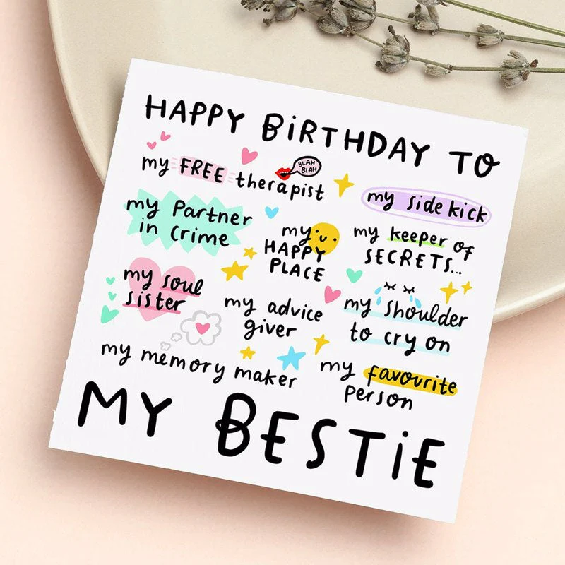 Fall Season Besties Cards - Image 3