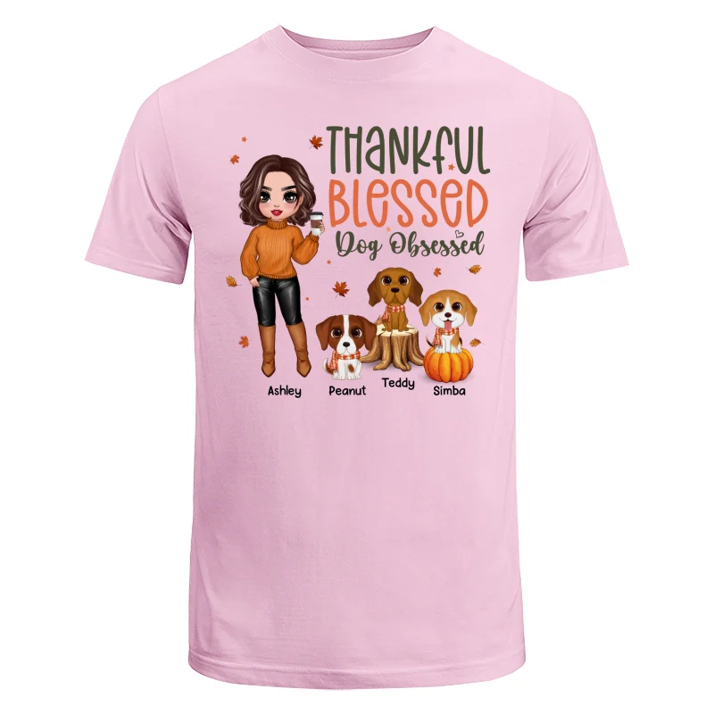 Fall Season Dog Mom Cute Dogs Personalized Shirt - Image 7