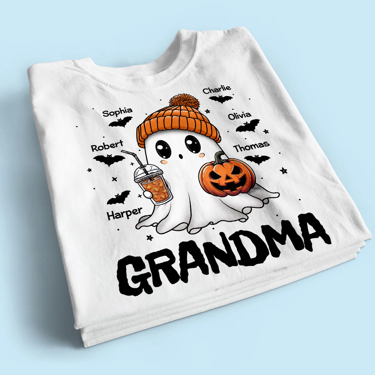 Fall Season Halloween Boo Personalized Shirt, The Best Gift For Halloween, Fall Season - Image 5