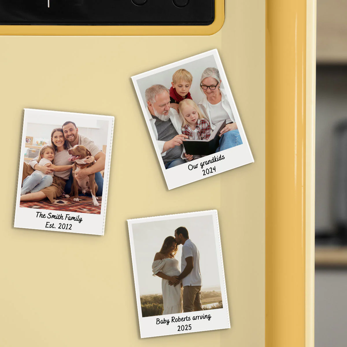 Family Couple Photo Frame Personalized Acrylic Fridge Magnet - Image 5