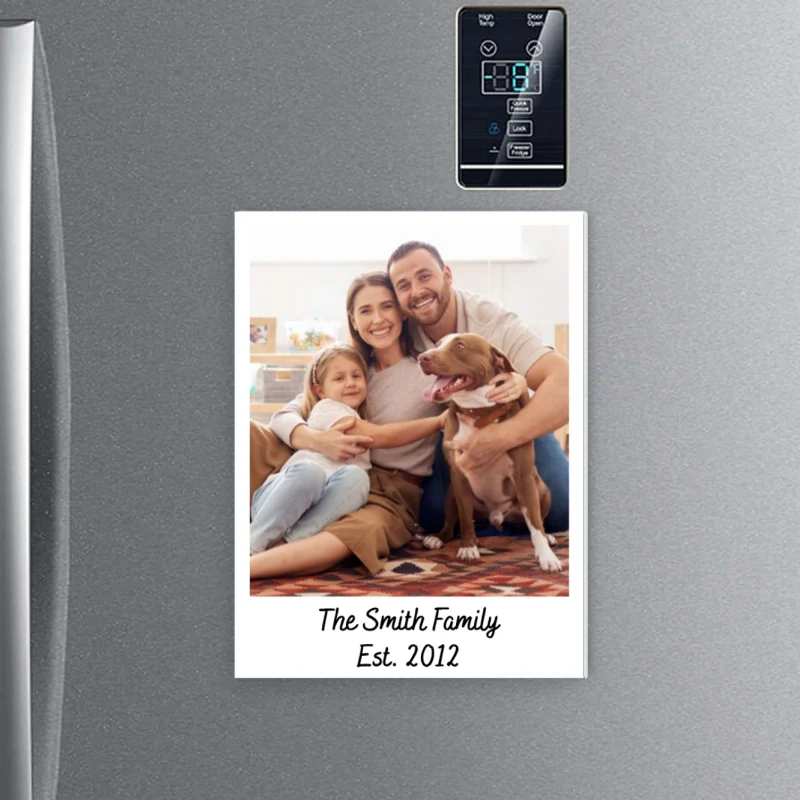 Family Couple Photo Frame Personalized Acrylic Fridge Magnet - Image 9