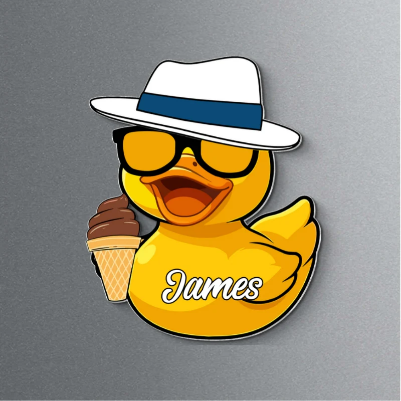 Family Cruise Duck Custom Name - Personalized Cruise Ship Door Magnet - Cruise Trip Decoration - Image 10