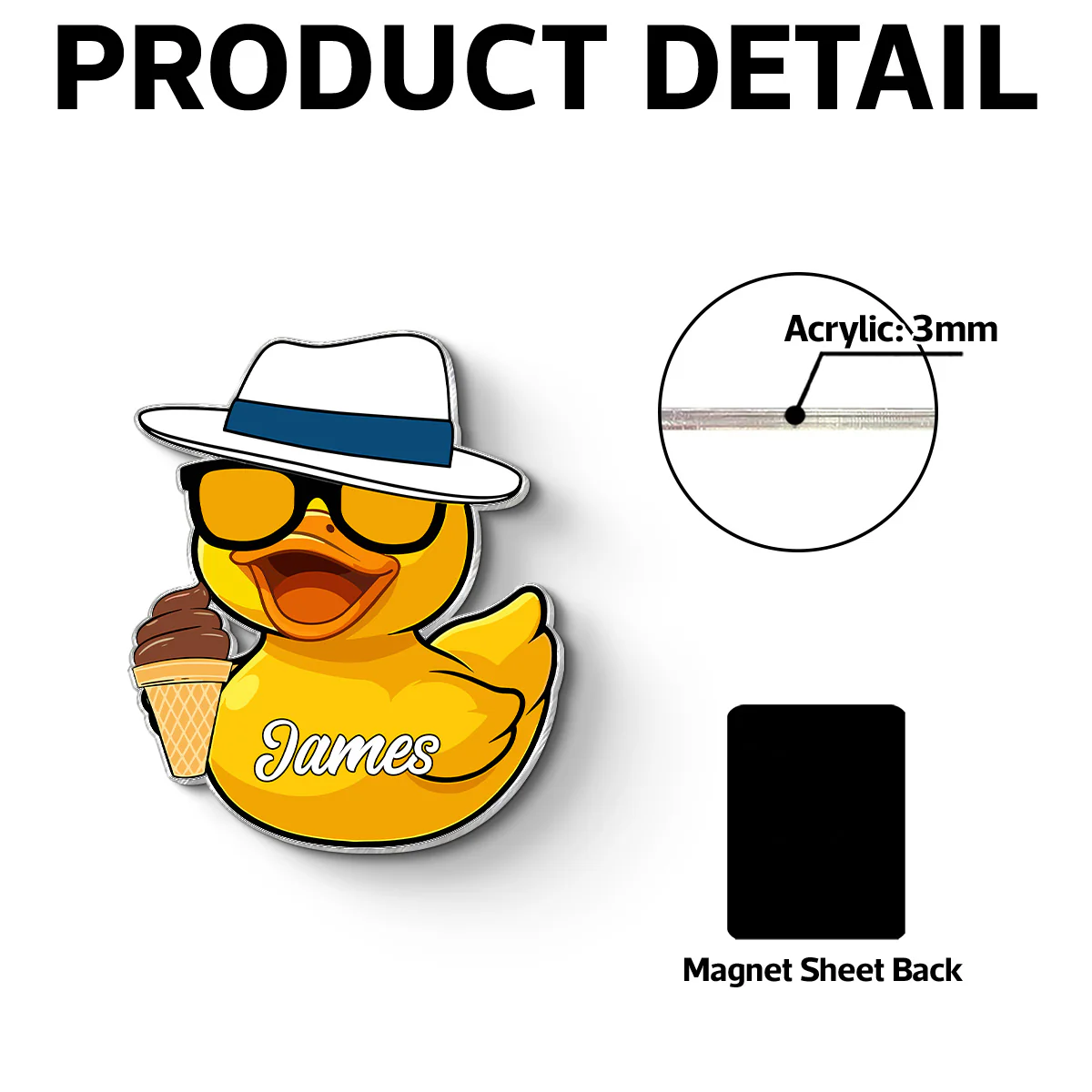 Family Cruise Duck Custom Name - Personalized Cruise Ship Door Magnet - Cruise Trip Decoration - Image 9