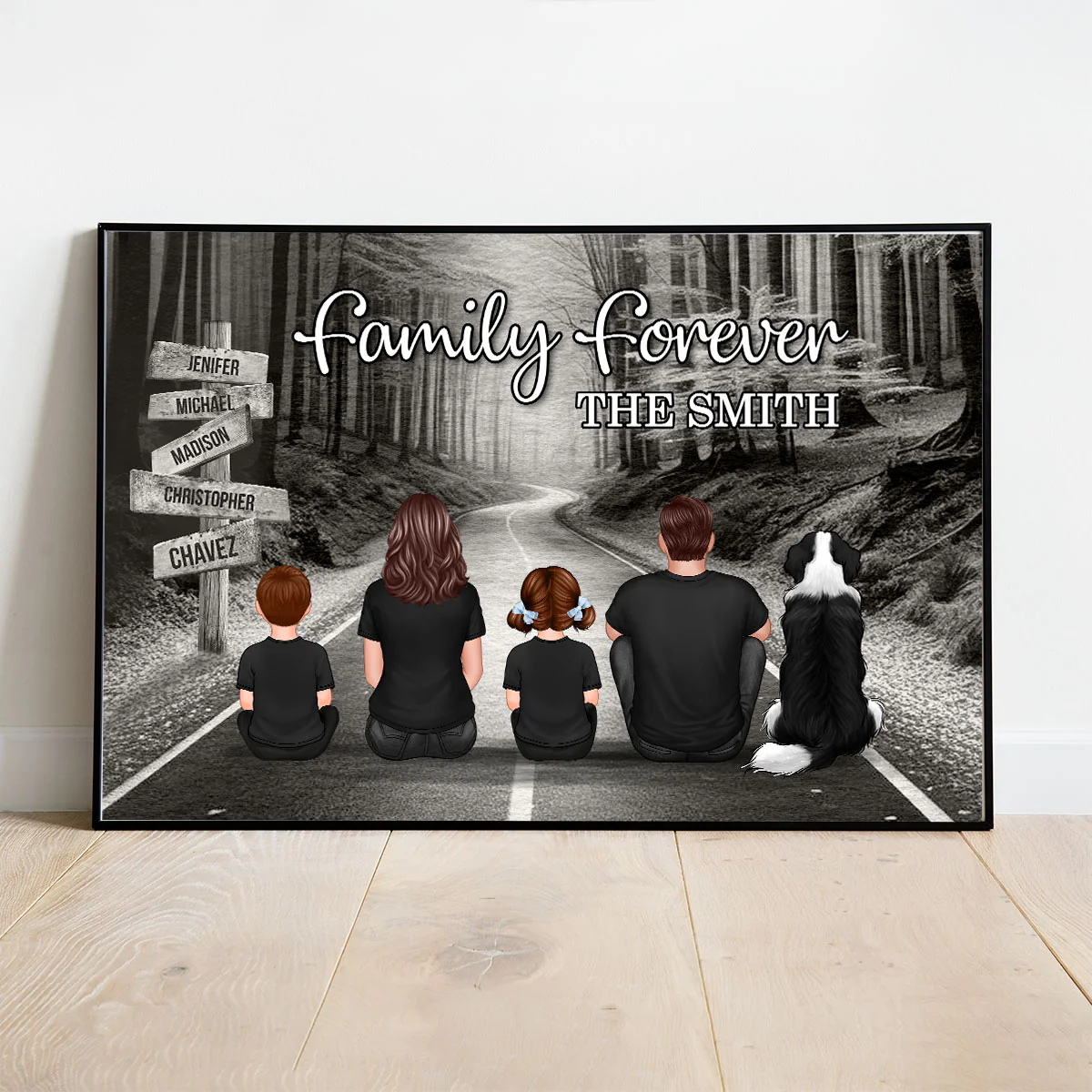 Family Road Personalized Poster, Gift, Father's Day Gift - Image 4